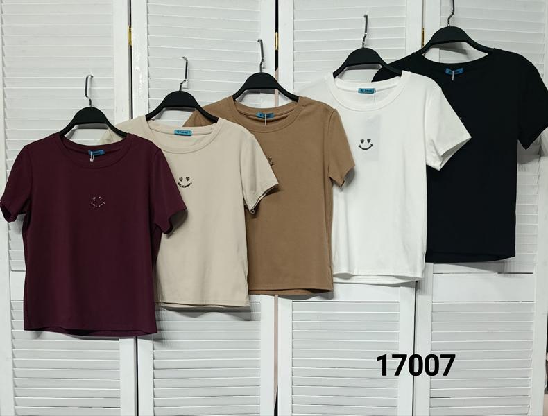 Футболка MMC clothes (42-48) 17007 brown (лето)