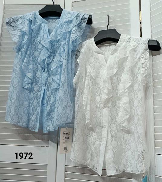 Блузка MMC clothes (44-48) 1972 white (лето)