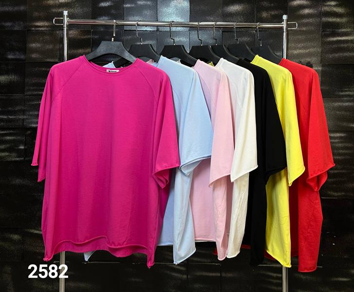 Футболка MMC clothes (one size) 2582 crimson (лето)