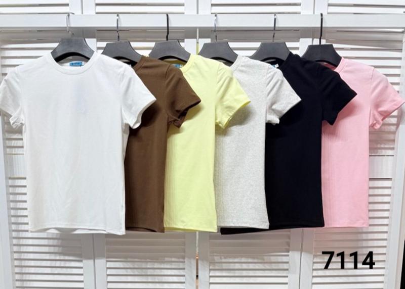 Футболка MMC clothes (42-48) 7114 black (лето)