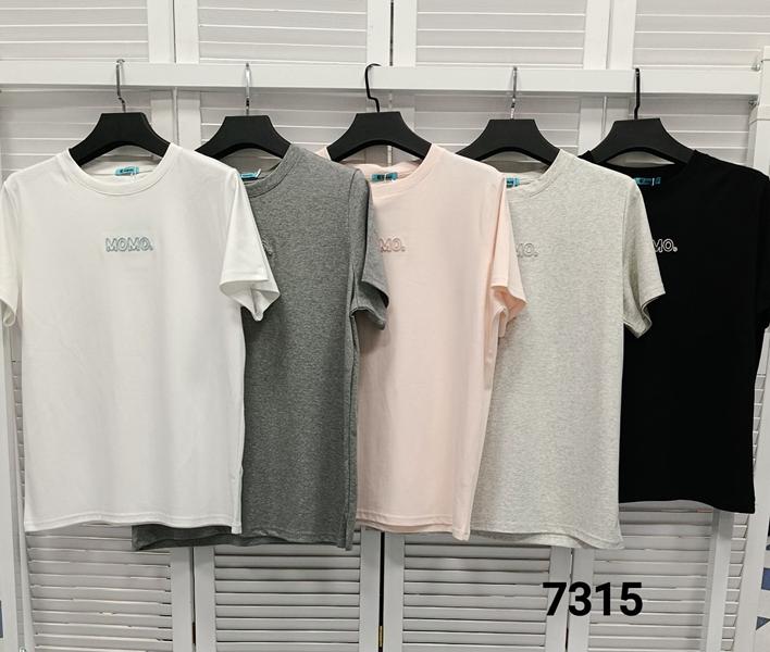 Футболка MMC clothes (42-48) 7315 black (лето)