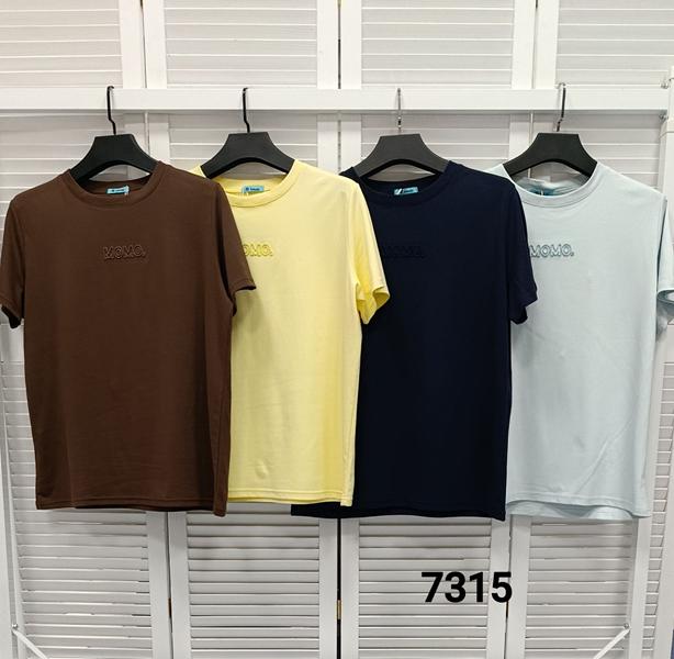 Футболка MMC clothes (42-48) 7315 yellow (лето)