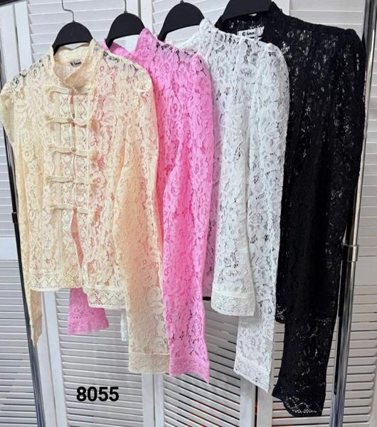 Блузка MMC clothes (42-48) 8055 white (лето)