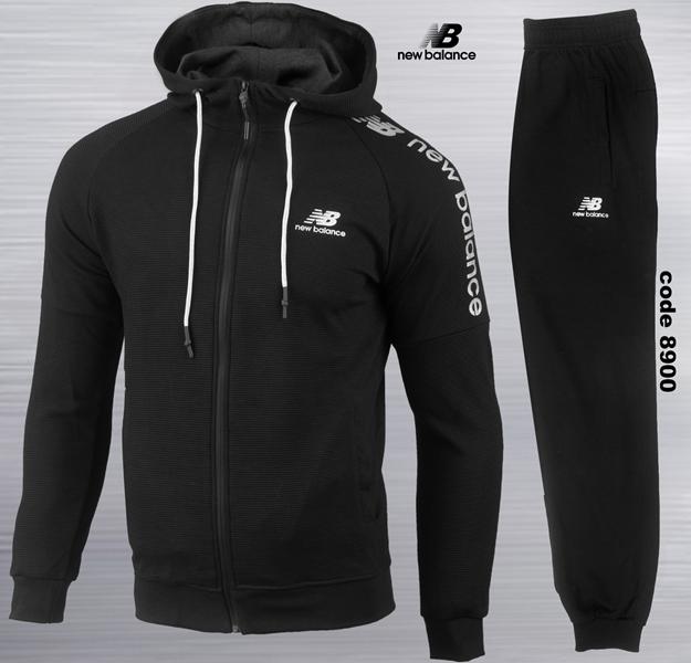 Костюм спорт AZT (S-2XL) AZ526-8900 black (деми)
