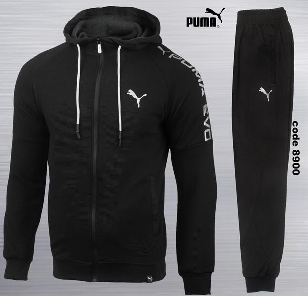 Костюм спорт AZT (S-2XL) AZ527-8900 black (деми)