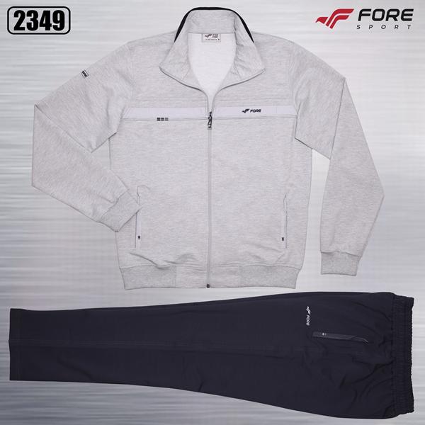 Костюм спорт AZT (M-3XL) AZ626-2349 l.grey (деми)