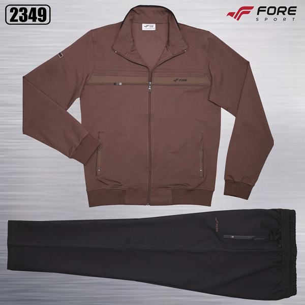 Костюм спорт AZT (M-3XL) AZ627-2349 brown (деми)