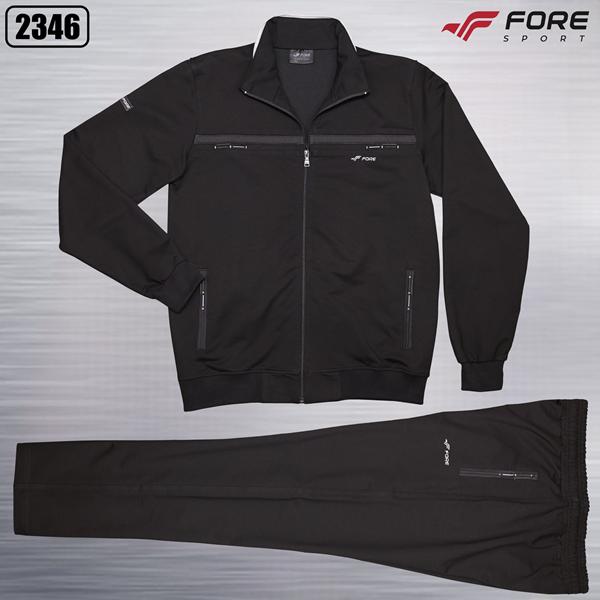 Костюм спорт AZT (XL-3XL) AZ634-2346 black (деми)