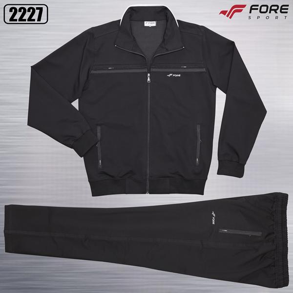 Костюм спорт AZT (M-3XL) AZ709-2227 black (деми)