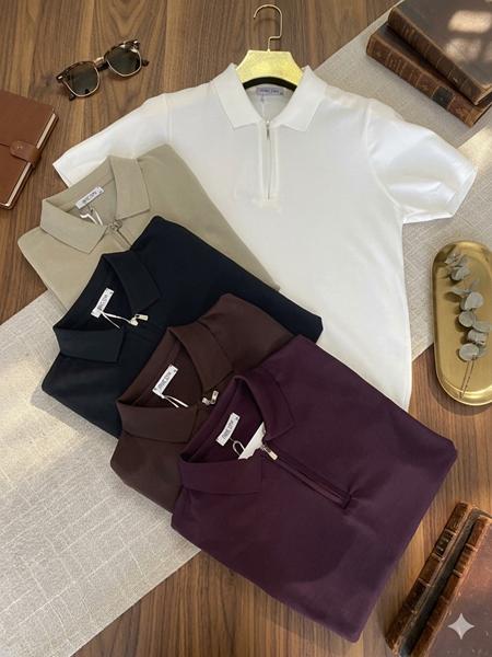 Футболка Moranny (M-2XL) MR1784 wine (лето)