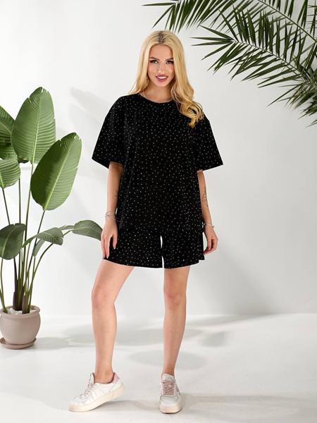 Костюм Lelis (44-54) 1046 black (лето)