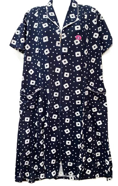 Халат Cotpark (6XL-8XL) 514-1313 navy (лето)