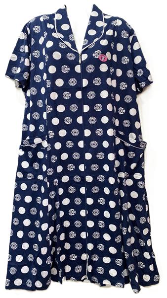 Халат Cotpark (6XL-8XL) 514-1467 navy (лето)