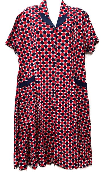 Халат Cotpark (6XL-8XL) 505-3969 red (лето)
