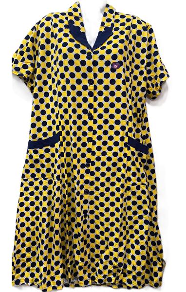 Халат Cotpark (6XL-8XL) 505-3969 yellow (лето)