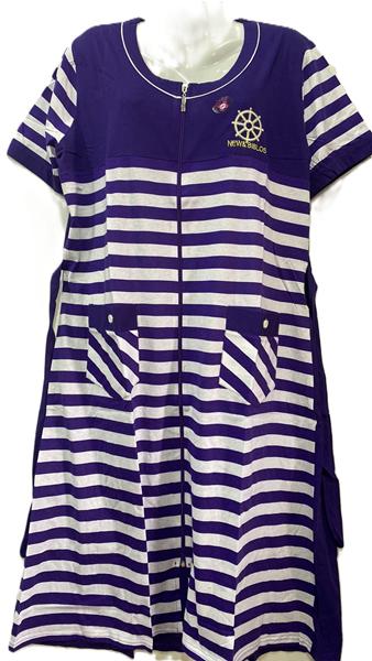 Халат Cotpark (2XL-6XL) 522-1548 blue (лето)