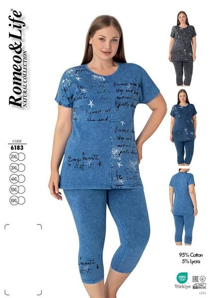 Костюм Cotpark (2XL-6XL) 6183 d.grey (лето)