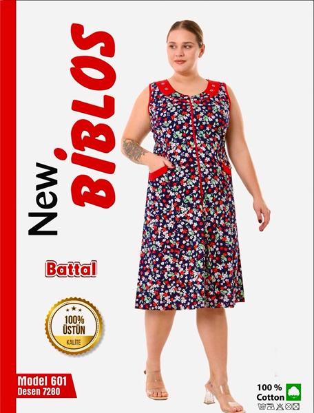 Халат Cotpark (7XL-9XL) 601-7280 red (лето)