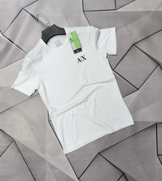 Футболка Rassul (S-2XL) 67601 white (лето)