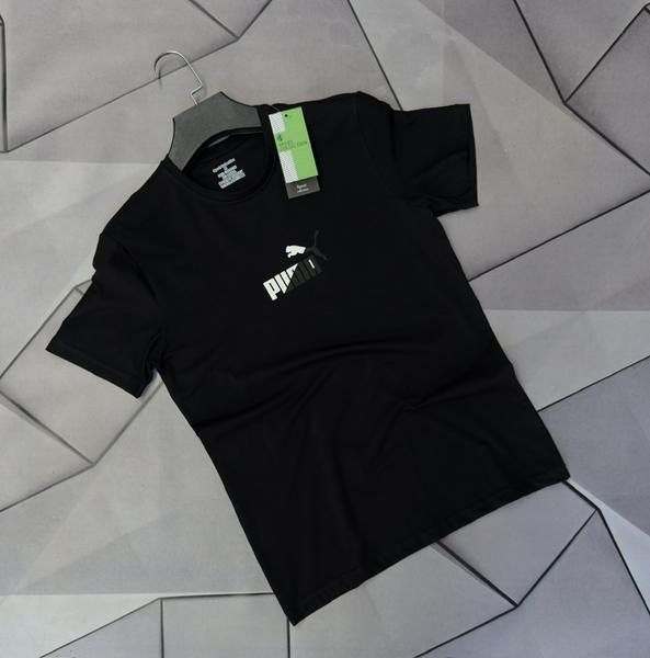 Футболка Rassul (S-2XL) 67627 black (лето)