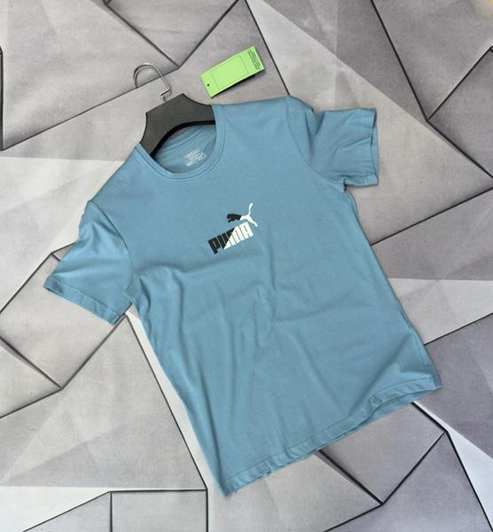 Футболка Rassul (S-2XL) 67628 l.blue (лето)