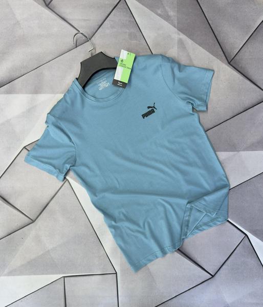 Футболка Rassul (S-2XL) 67638 l.blue (лето)