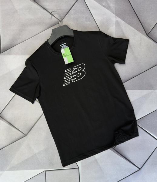 Футболка Rassul (S-2XL) 67649 black (лето)