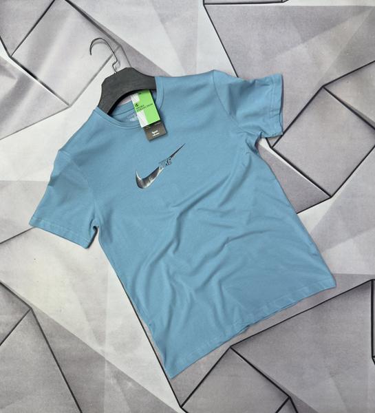 Футболка Rassul (S-2XL) 67662 l.blue (лето)