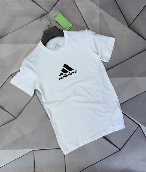 Футболка Rassul (S-2XL) 67683 white (лето)