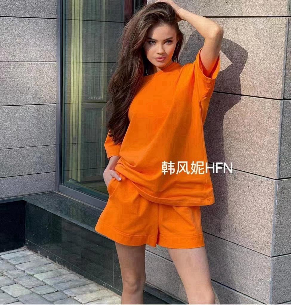 Костюм DIVO (M-XL) DV1005 orange (лето)
