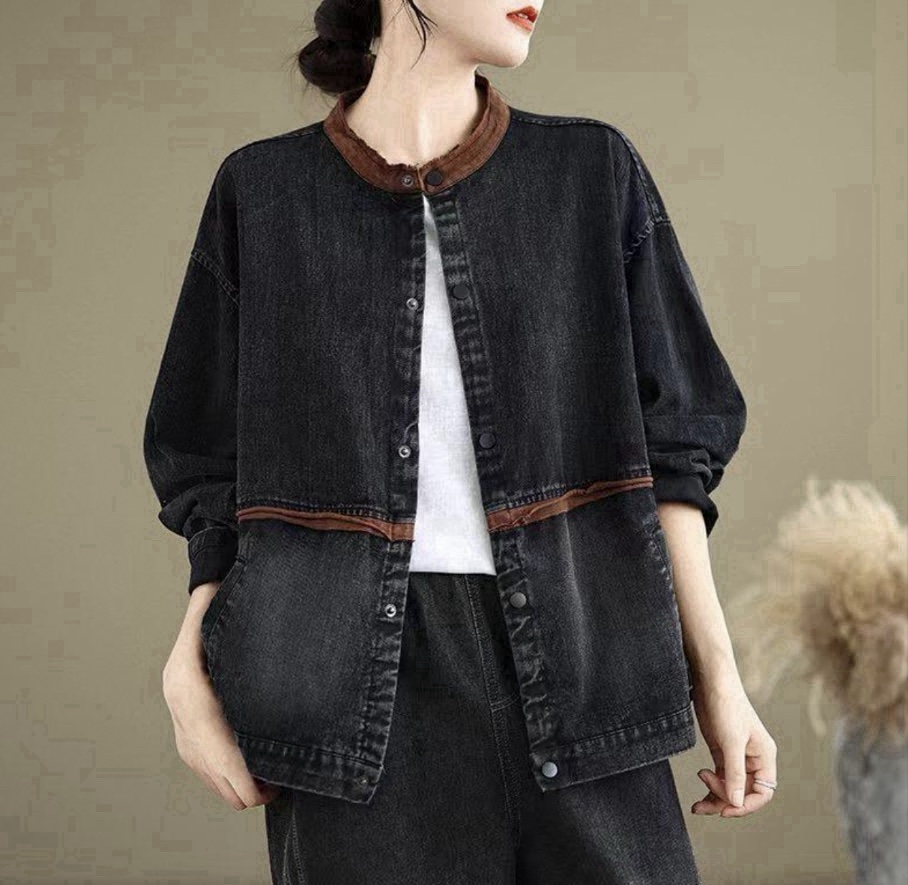 Куртка DIVO (one size) DV1135 black (деми)