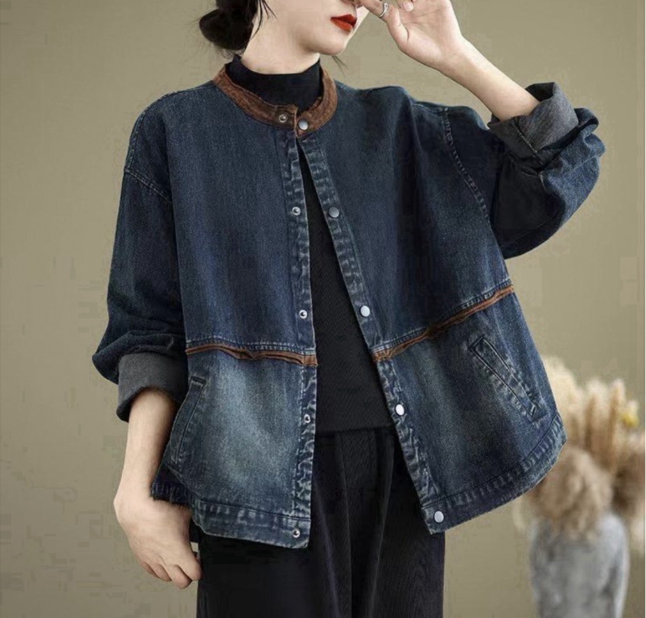 Куртка DIVO (one size) DV1136 navy (деми)