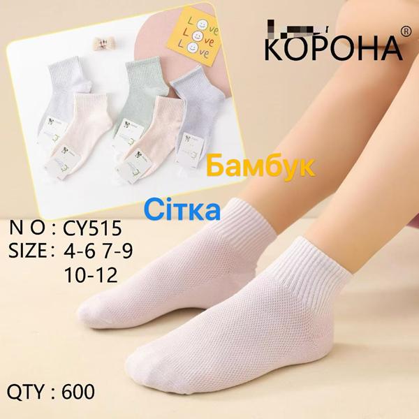 Носки Корона (10-12) CY515 mix (10-12) (деми)