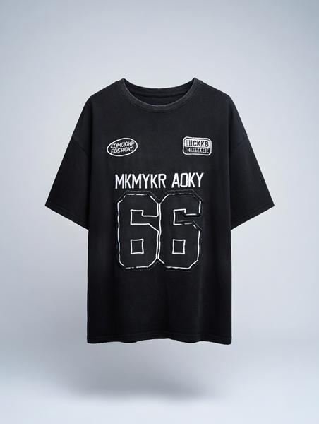 Футболка Karon (one size) 3635 black (лето)
