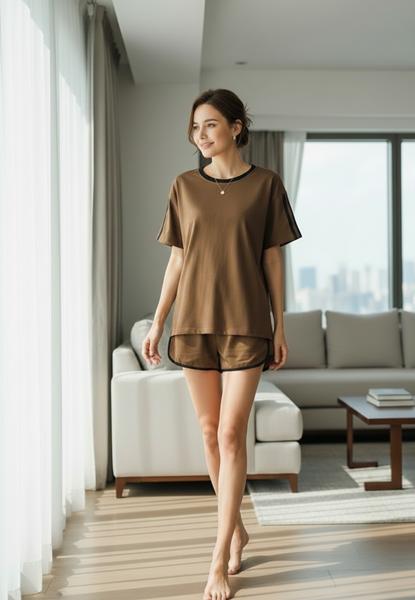 Костюм Katty (M-XL) 1081 brown (лето)
