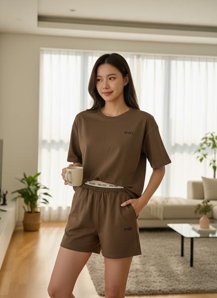 Костюм Katty (M-XL) 1083 brown (лето)