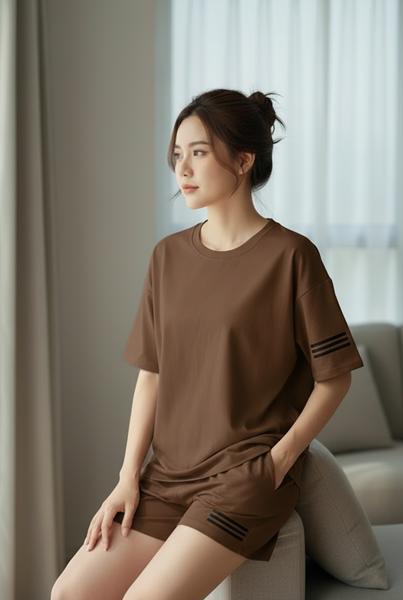 Костюм Katty (M-XL) 1084 brown (лето)