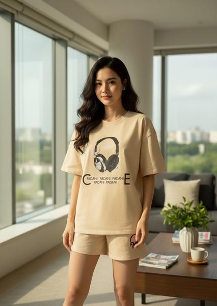 Костюм Katty (M-XL) 1085 beige (лето)