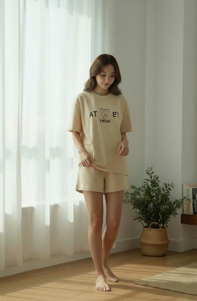 Костюм Katty (M-XL) 1088 beige (лето)