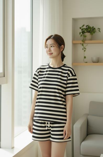 Костюм Katty (M-XL) 1089 black (лето)