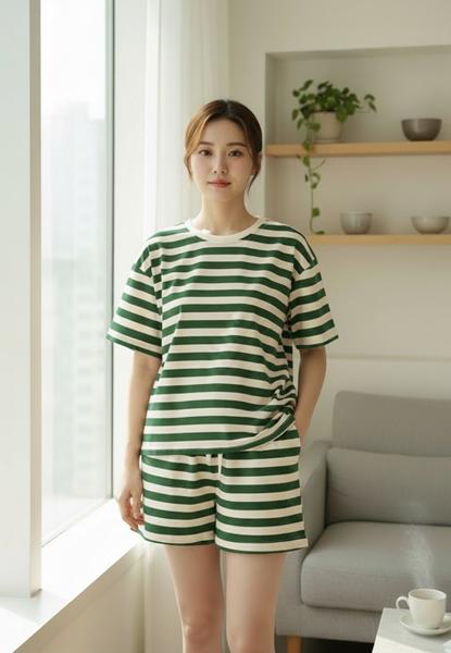 Костюм Katty (M-XL) 1089 green (лето)