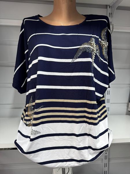 Футболка P.HEY (54-58) 5797 navy (лето)