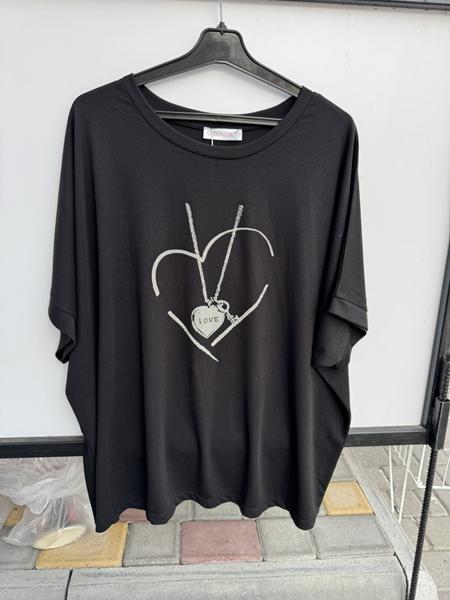 Футболка P.HEY (54-60) 6900 black (лето)