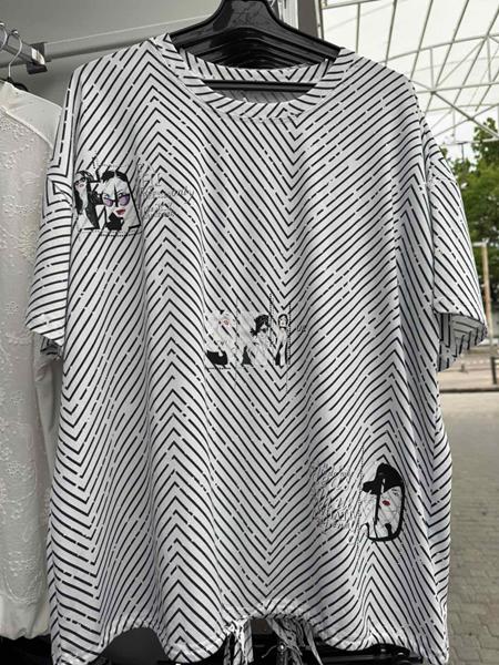 Футболка P.HEY (XL-3XL) 7210 white (лето)