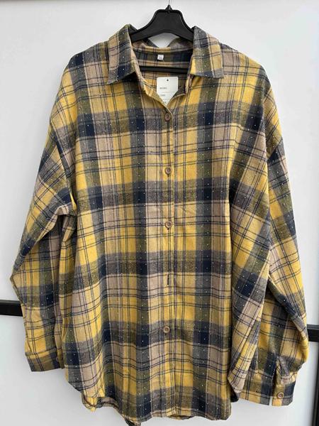 Рубашка P.HEY (3XL-6XL) 7753 yellow (деми)