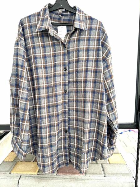 Рубашка P.HEY (3XL-6XL) 7753-3 grey (деми)