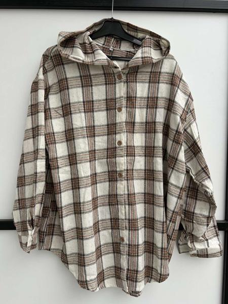 Рубашка P.HEY (3XL-6XL) 7758-3 browm (деми)