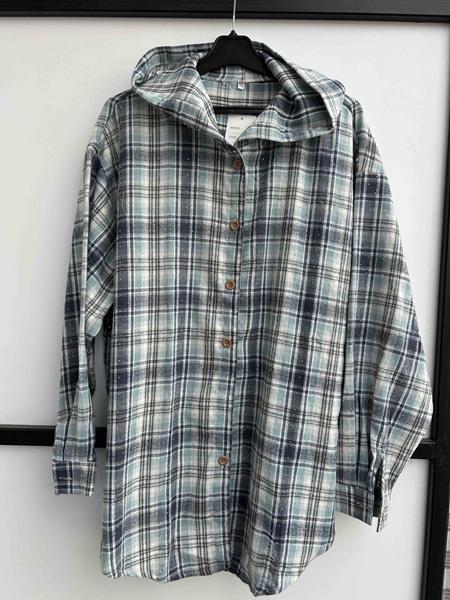 Рубашка P.HEY (3XL-6XL) 7758-3 l.blue (деми)