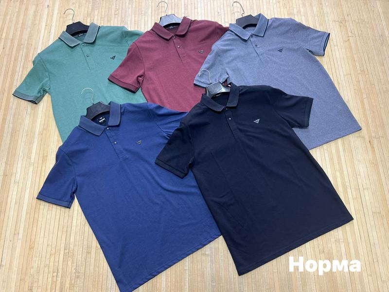 Футболка Navas (S-2XL) NW2027 wine (лето)