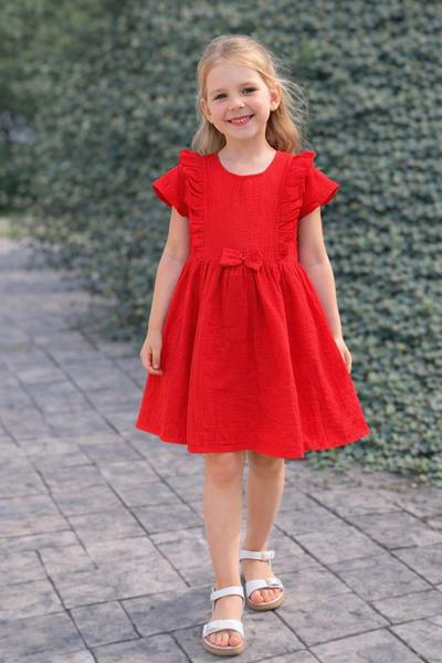 Платье Fili kids (116-128) FK1806 red (лето)